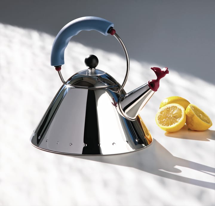 Alessi 9093 τσαγιέρα, γαλάζιο πουλί Alessi