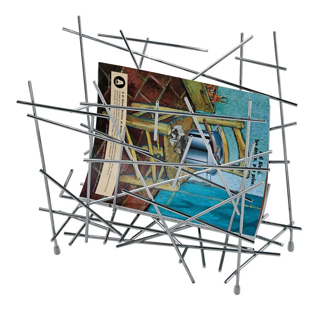 Blow up θήκη για αλληλογραφία, ανοξείδωτο ατσάλι Alessi