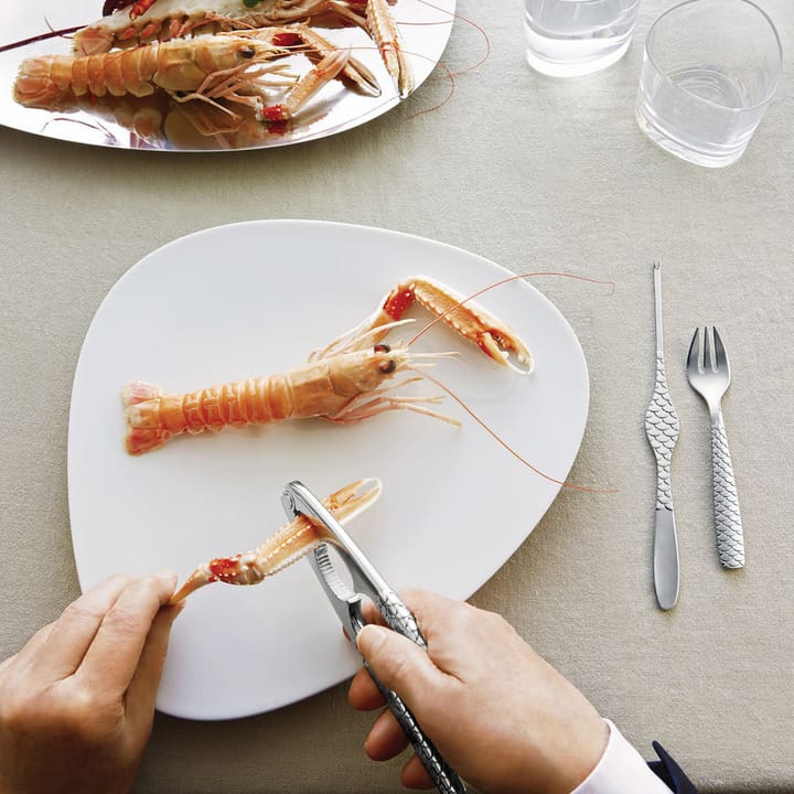Colombina Fish πιρούνι για θαλασσινά Συσκευασία 4 τεμαχίων, ανοξείδωτο ατσάλι Alessi