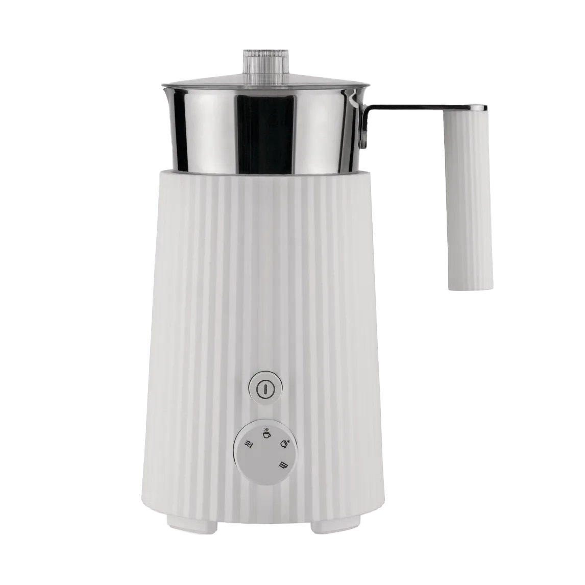 Αφρογαλιέρα Plissé 35 cl, Άσπρο Alessi