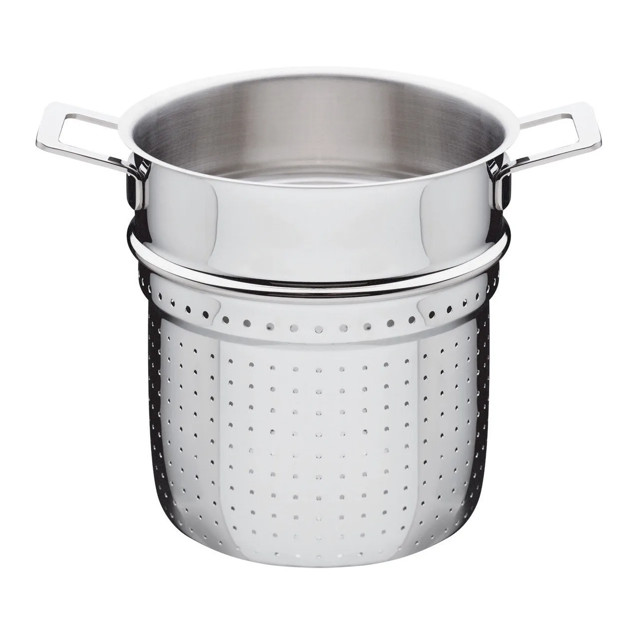 Pots&Pans σουρωτήρι με σκεύος για ζυμαρικά, 5 L Alessi