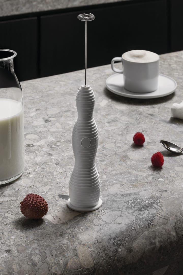 Pulcina αφριστήρας γάλακτος 27,5 cm, Λευκό Alessi