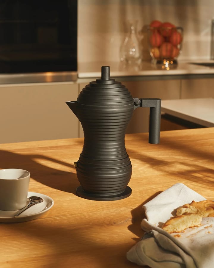 Μηχανή εσπρέσο Pulcina μαύρη, 30 κλ Alessi