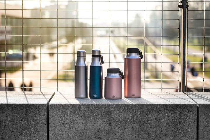 City waterbottle double walled 0,5 l, Μπλε satin Alfi