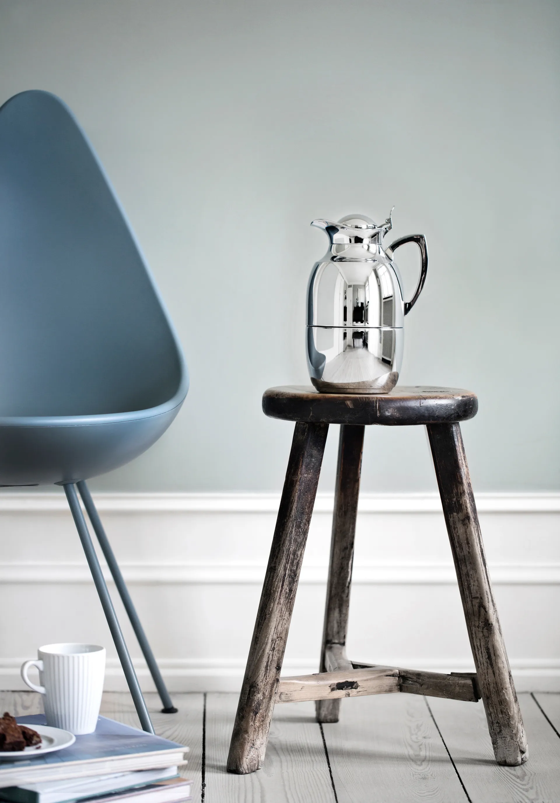 Juwel θερμός κανάτα 1 λ, Chrome plated ανοξείδωτο ατσάλι Alfi