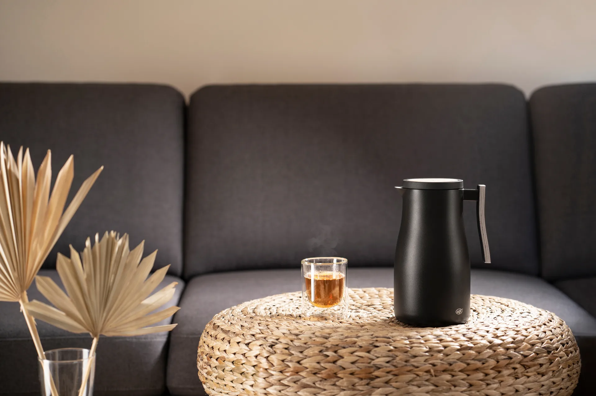 Studio Allure thermal jug 1 l, Ματ μαύρο Alfi