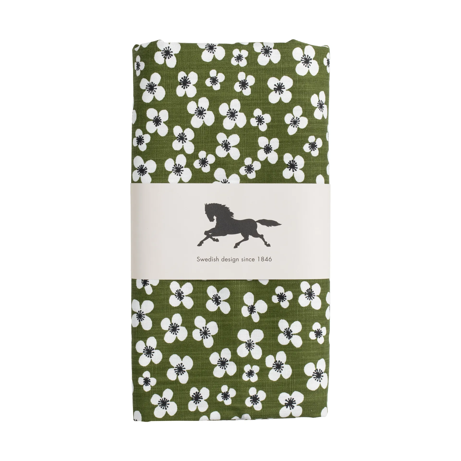 Belle Amie τραπεζομάντηλο, Σκούρο πράσινο, 145x220 cm Almedahls