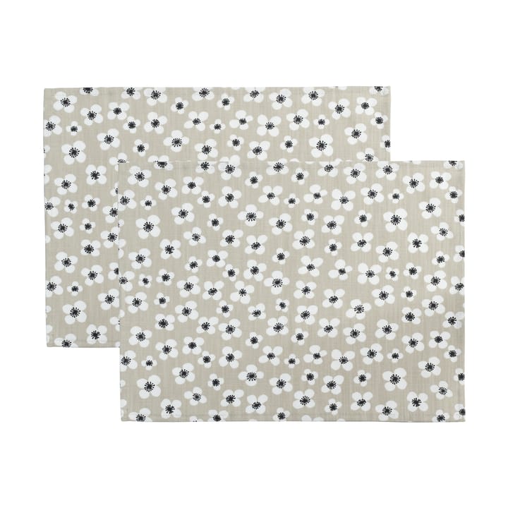 Belle Amie σουπλά 2-pack - Μπεζ, 34x45 cm - Almedahls