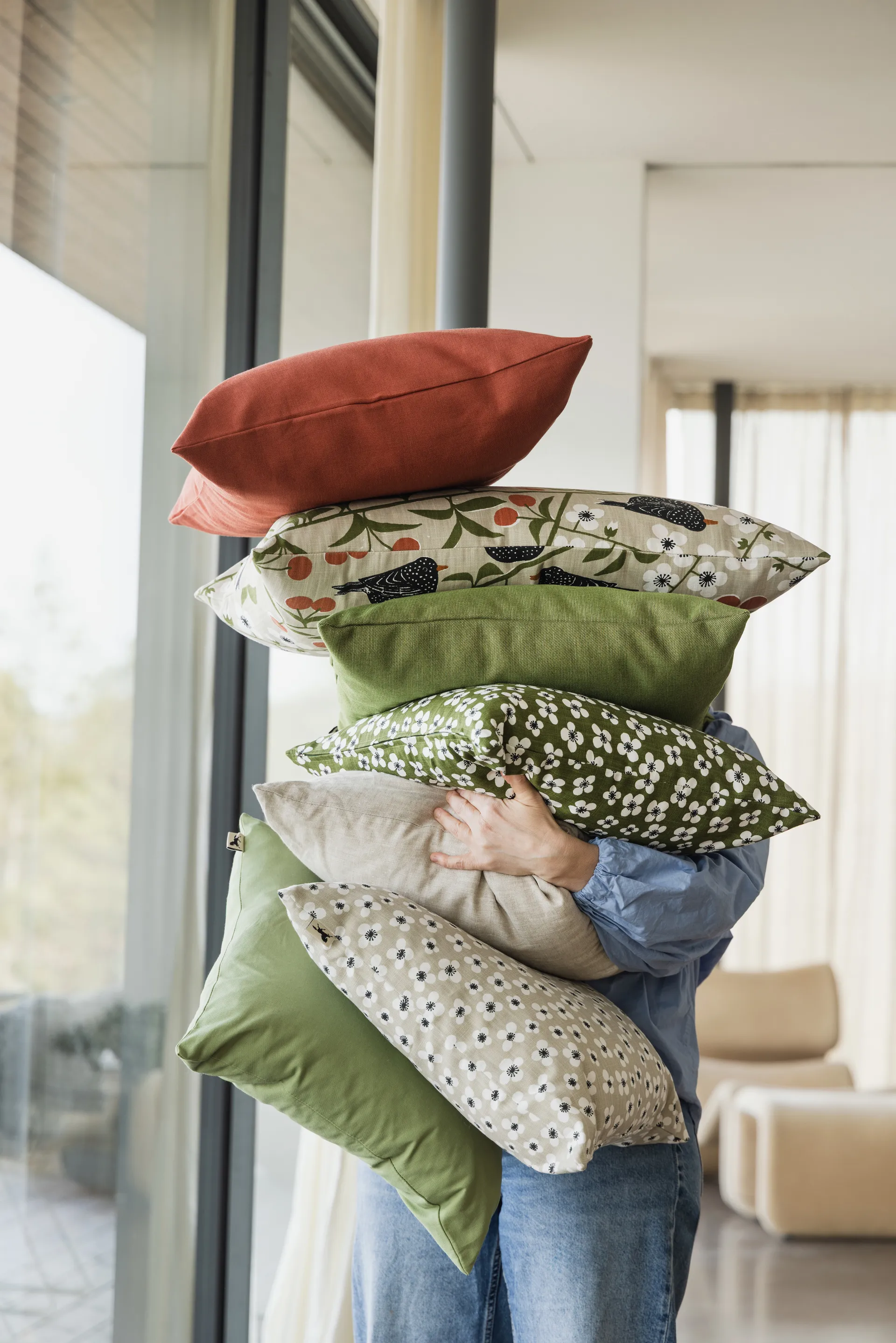 Belle Amie μαξιλαροθήκη, Μπεζ, 47x47 cm Almedahls