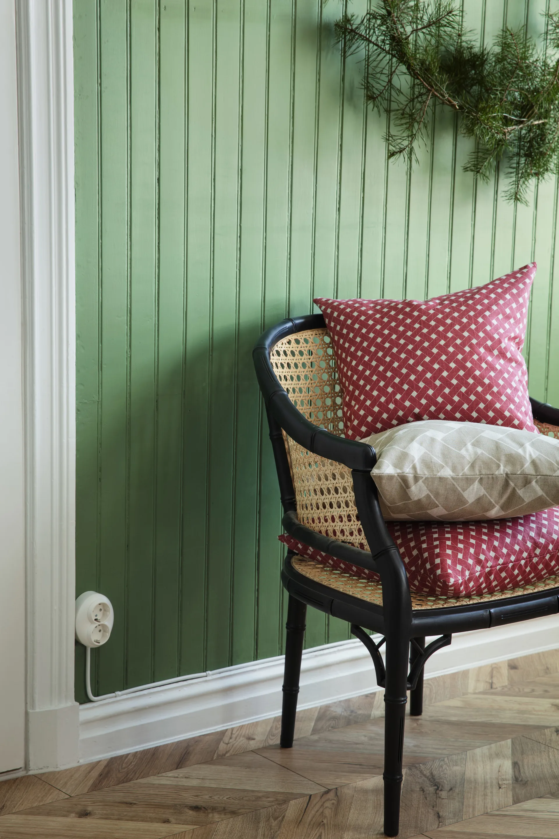 Κάλυμμα μαξιλαριού Korg 47x47 εκ., Κόκκινο Almedahls