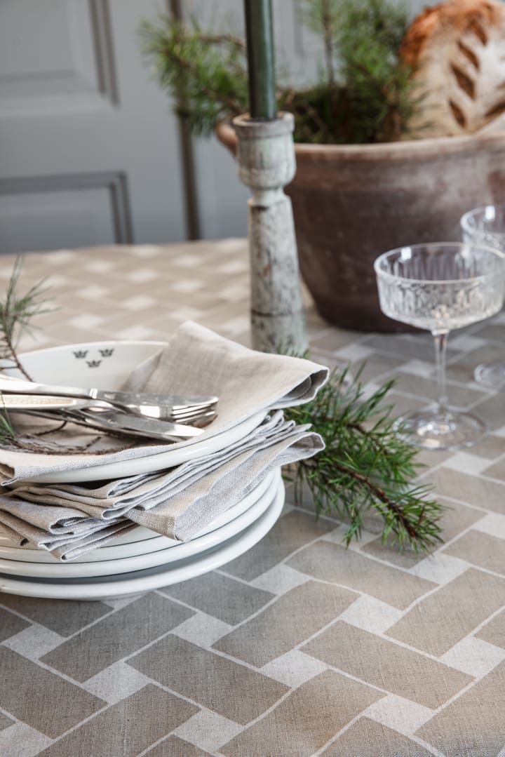 Τραπεζομάντηλο Korg XL 145x250 εκ., Natur-taupe Almedahls