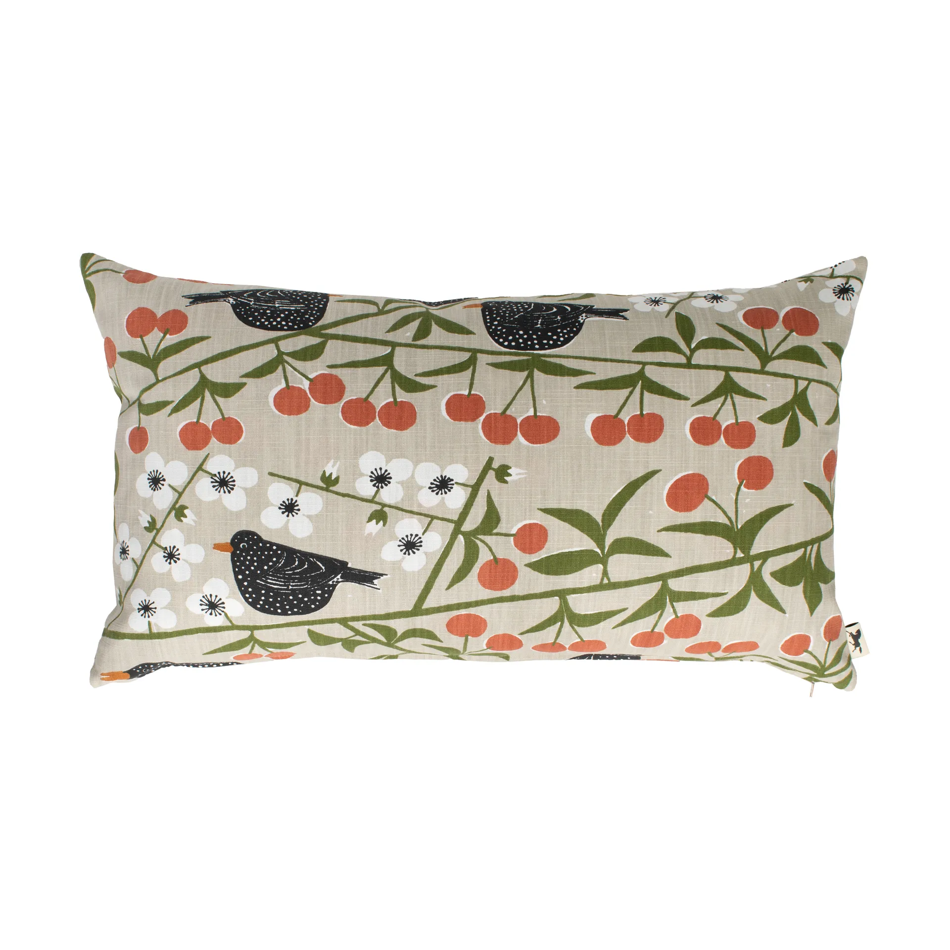 Körsbärsträdgården μαξιλαροθήκη, Μπεζ, 40x70 cm Almedahls