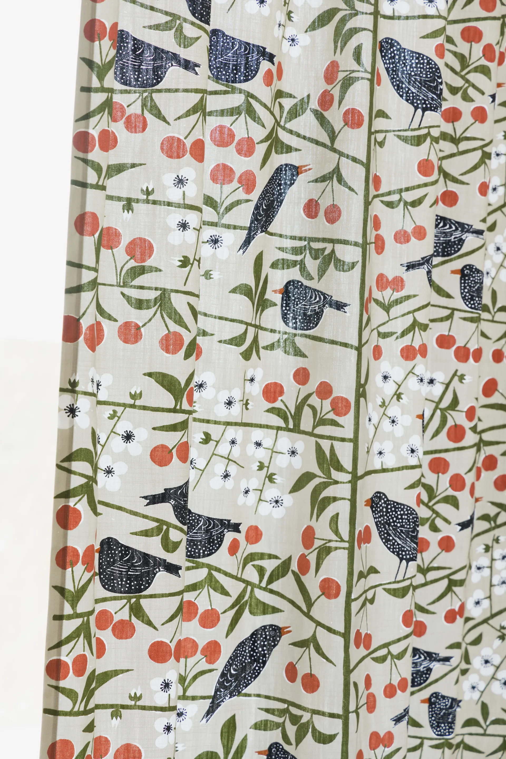 Körsbärsträdgården ύφασμα, Μπεζ Almedahls