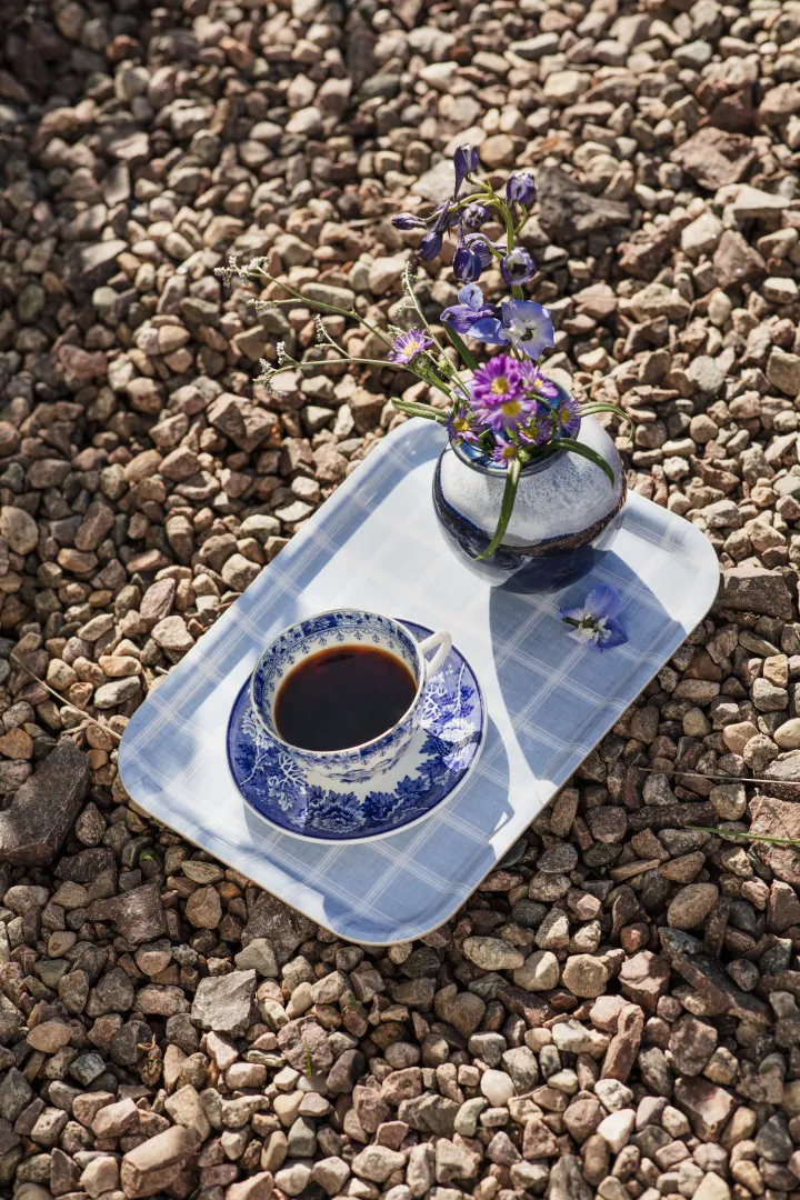 Kristina δίσκος 20x27 cm, Μπλε Almedahls