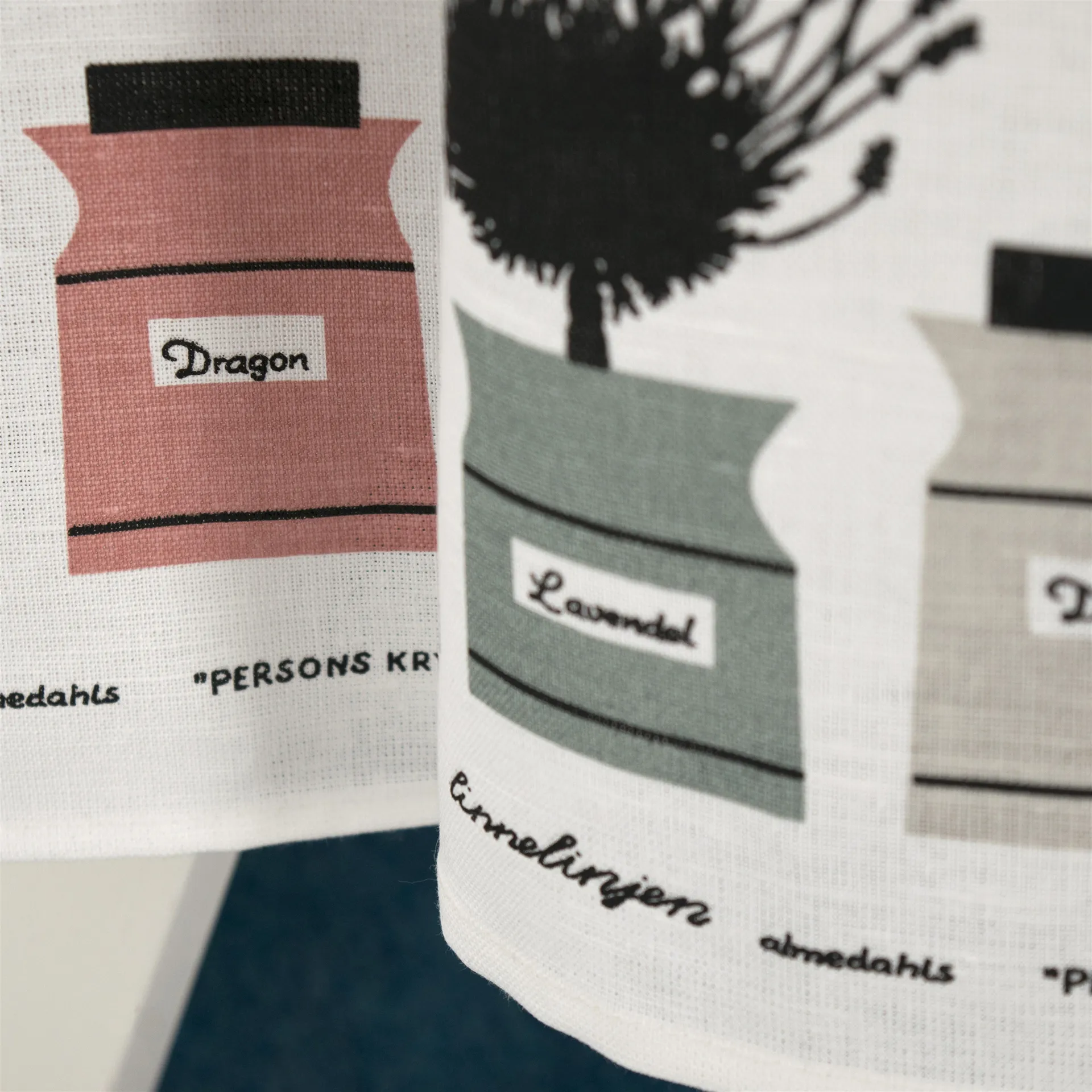 Perssons kryddcabinet πετσέτα κουζίνας, γκρι Almedahls