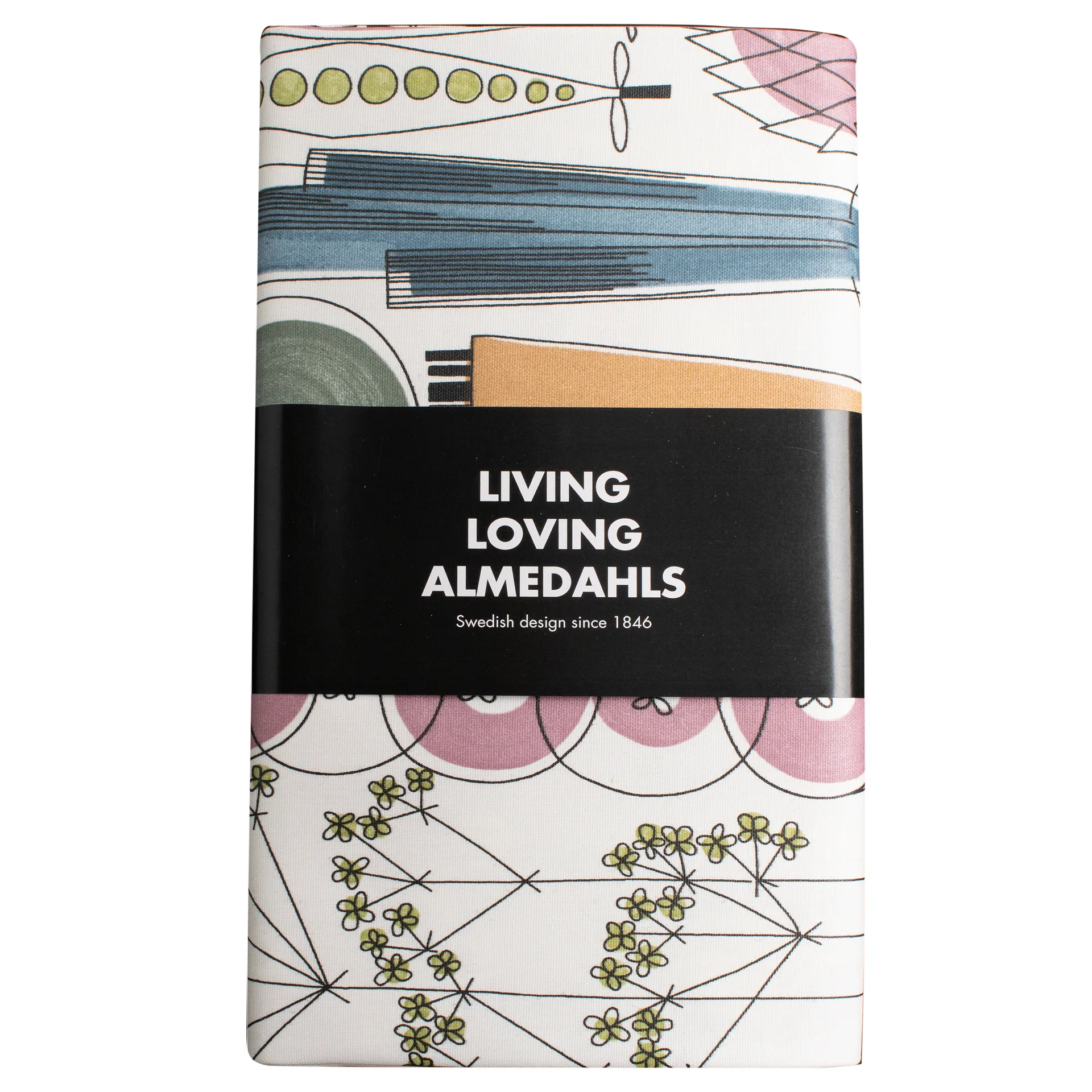 Picknick μουσαμάς 145x220 cm, μπλε-ροζ Almedahls