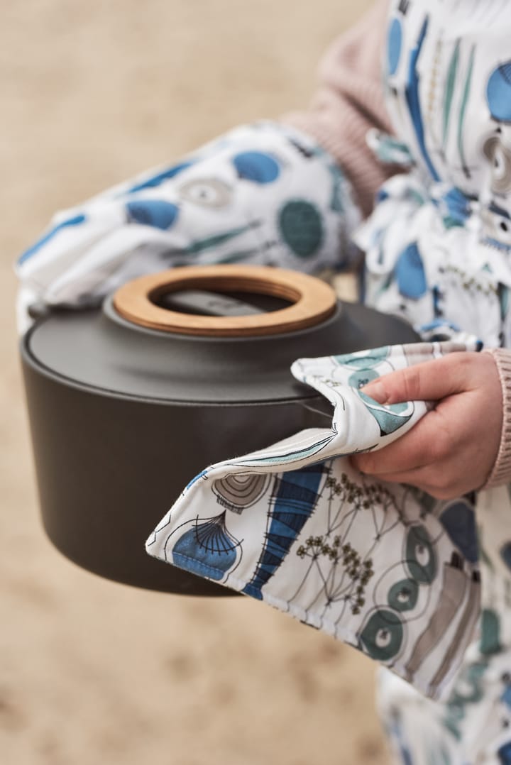 Γάντι φούρνου Picknick 23x23 cm μικρό σχέδιο, Μπλε-μπεζ Almedahls