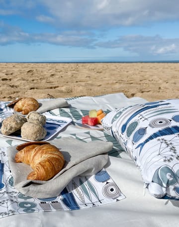 Μαξιλαροθήκη, Picknick, 47x47 εκ - Μπλε-μπεζ - Almedahls