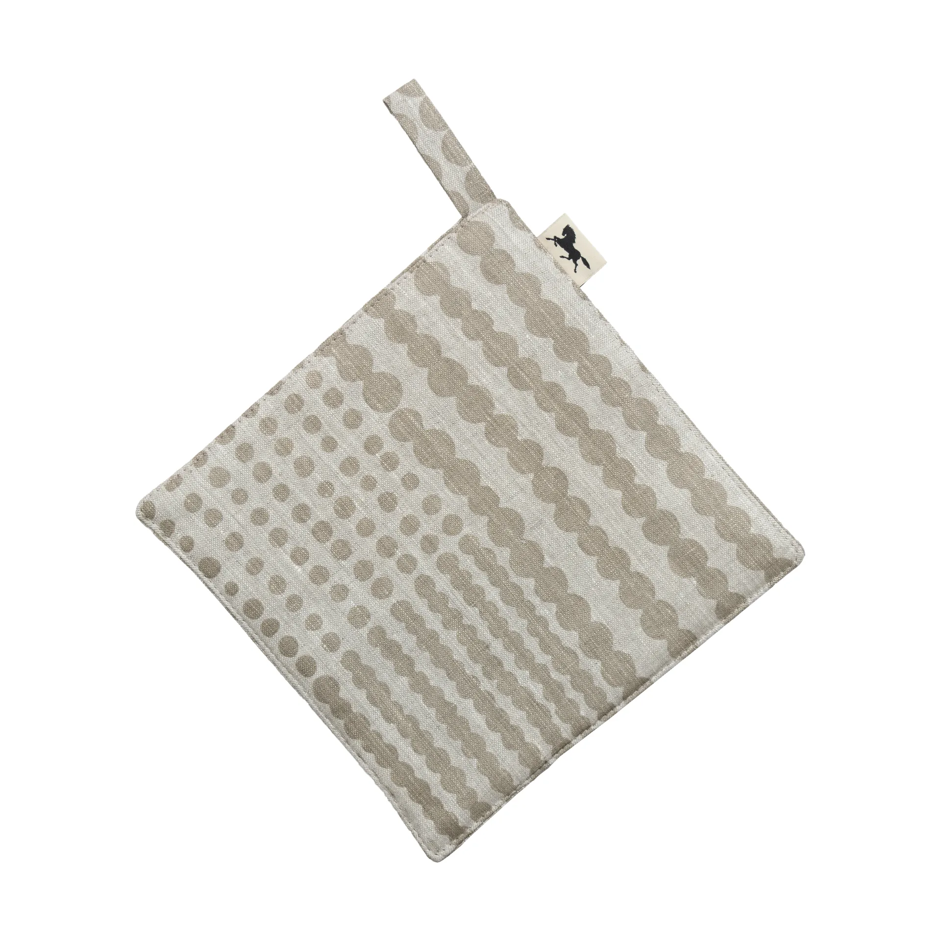 Γάντι φούρνου, Pricktyg, 23x23 εκ, Φυσικό-γκριζομπέζ Almedahls