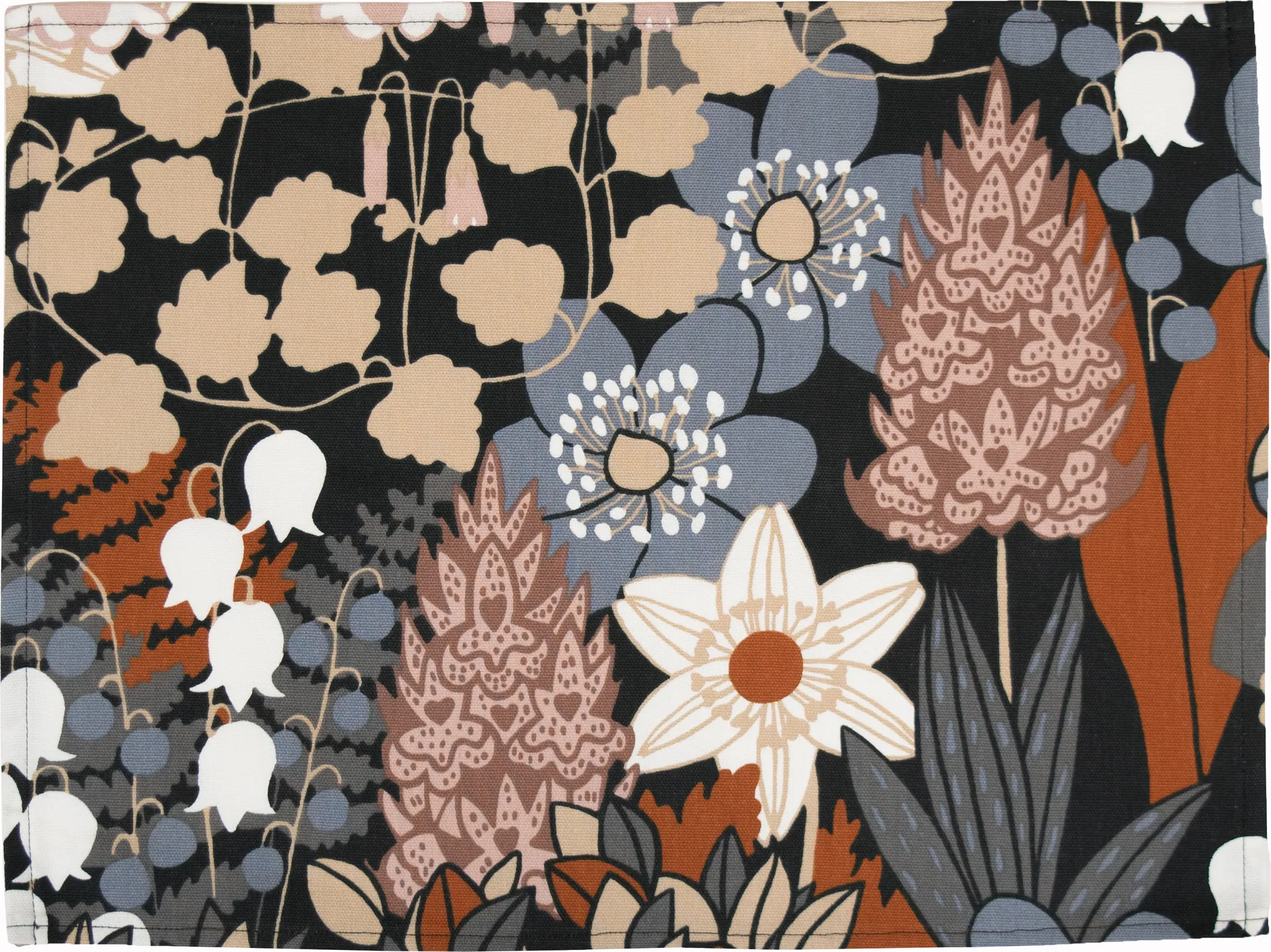 Σουπλά, Skogen, 34x45 εκ, συσκευασία 2 τεμαχίων, Μπλε-καφέ Almedahls