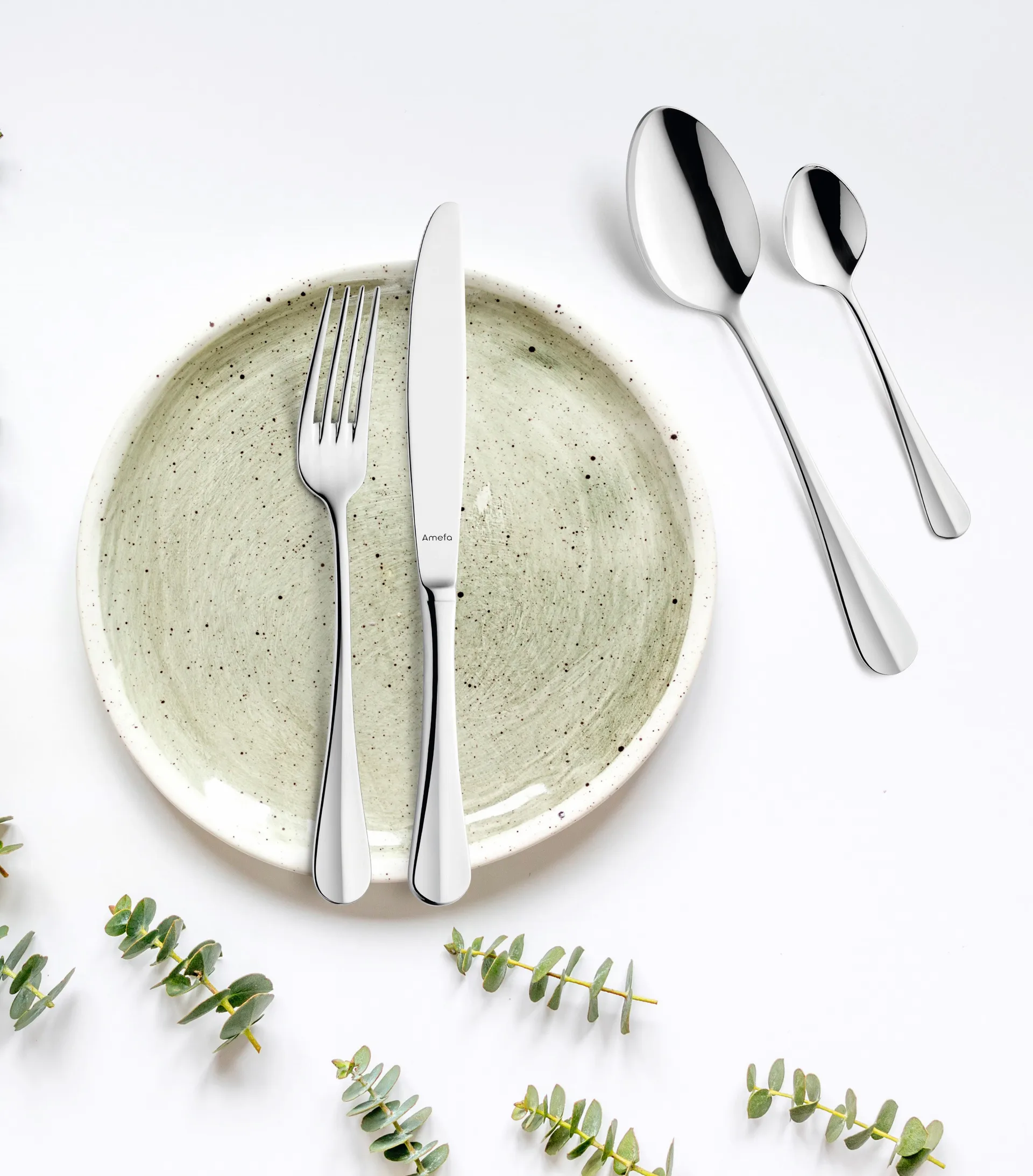 Σετ μαχαιροπήρουνων Baguette 24 τεμαχίων, Ανοξείδωτο ατσάλι Amefa