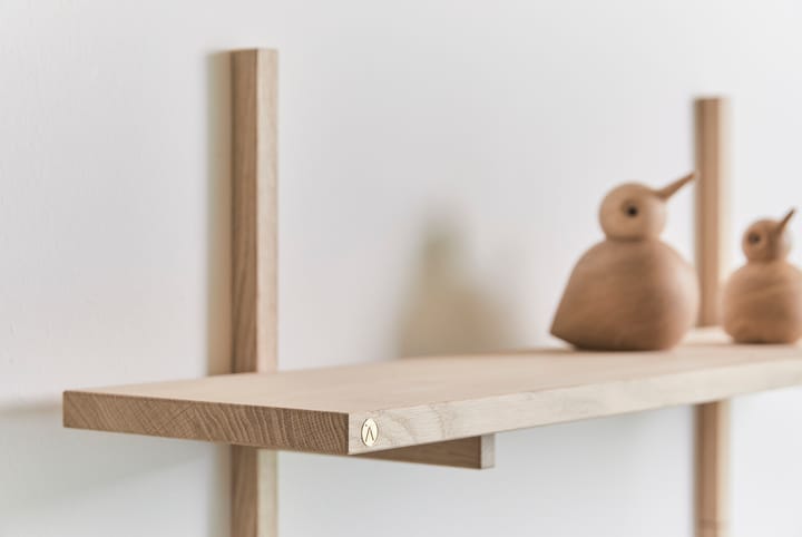 A Light Shelf ράφι τοίχου 90x21x35 εκ, Oak Andersen Furniture