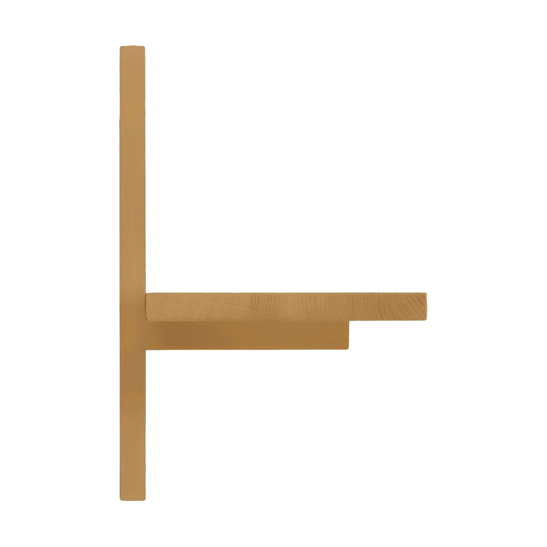 A-Light Shelf ράφι τοίχου Special Edition, Brown beige 90x21x35 cm Andersen Furniture