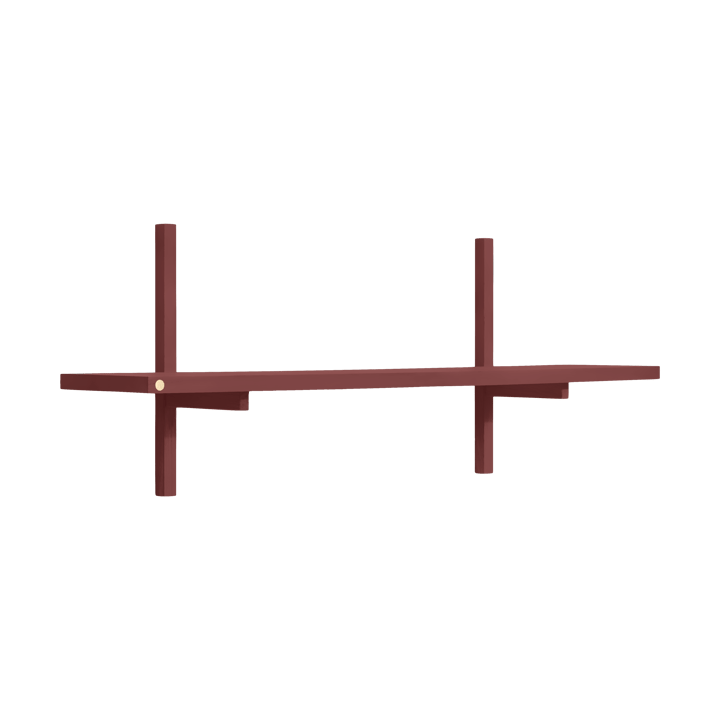 A-Light Shelf ράφι τοίχου Special Edition - Wine red 90x21x35 cm - Andersen Furniture