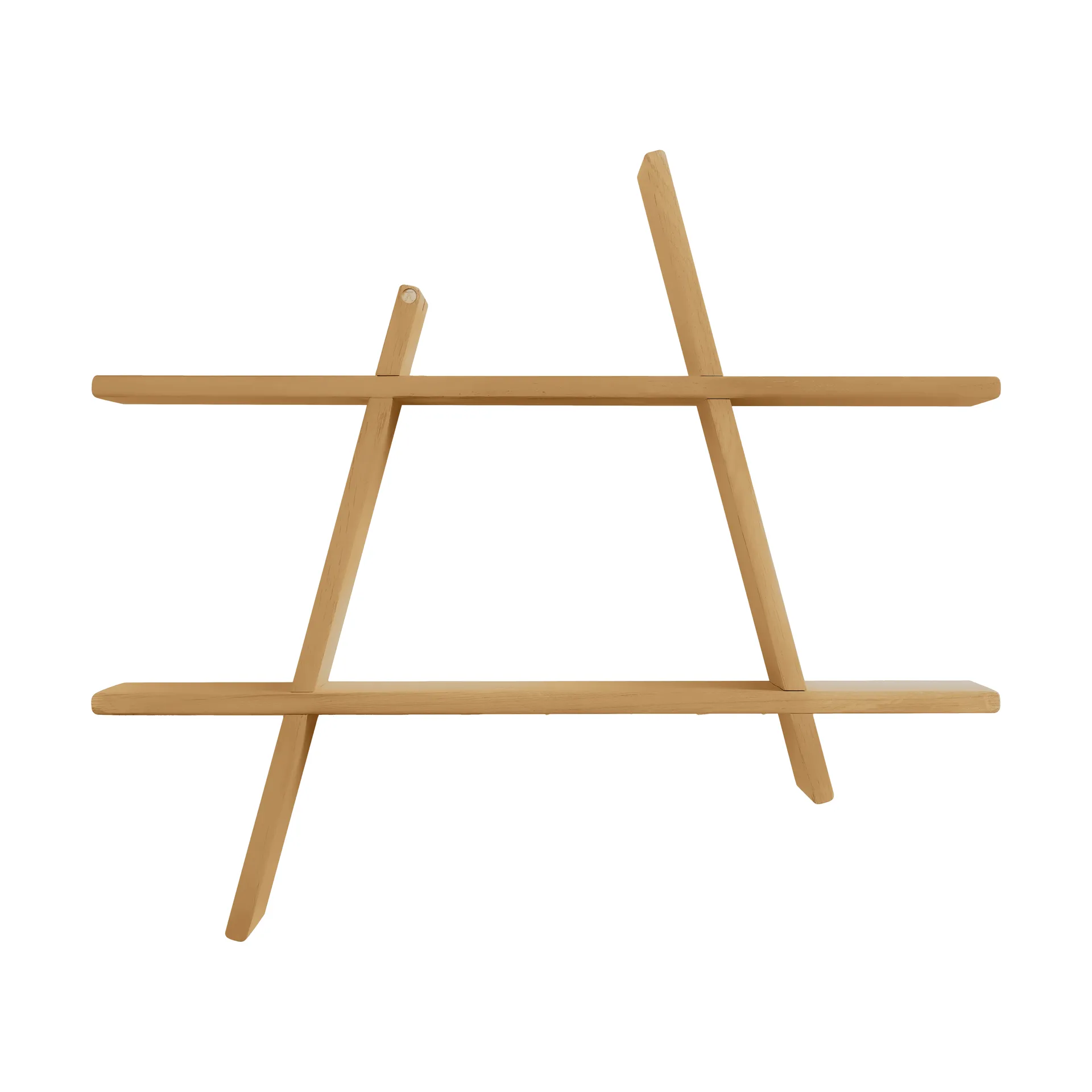 A-Shelf ράφι τοίχου Special Edition, Brown beige L 78x12x67 cm Andersen Furniture