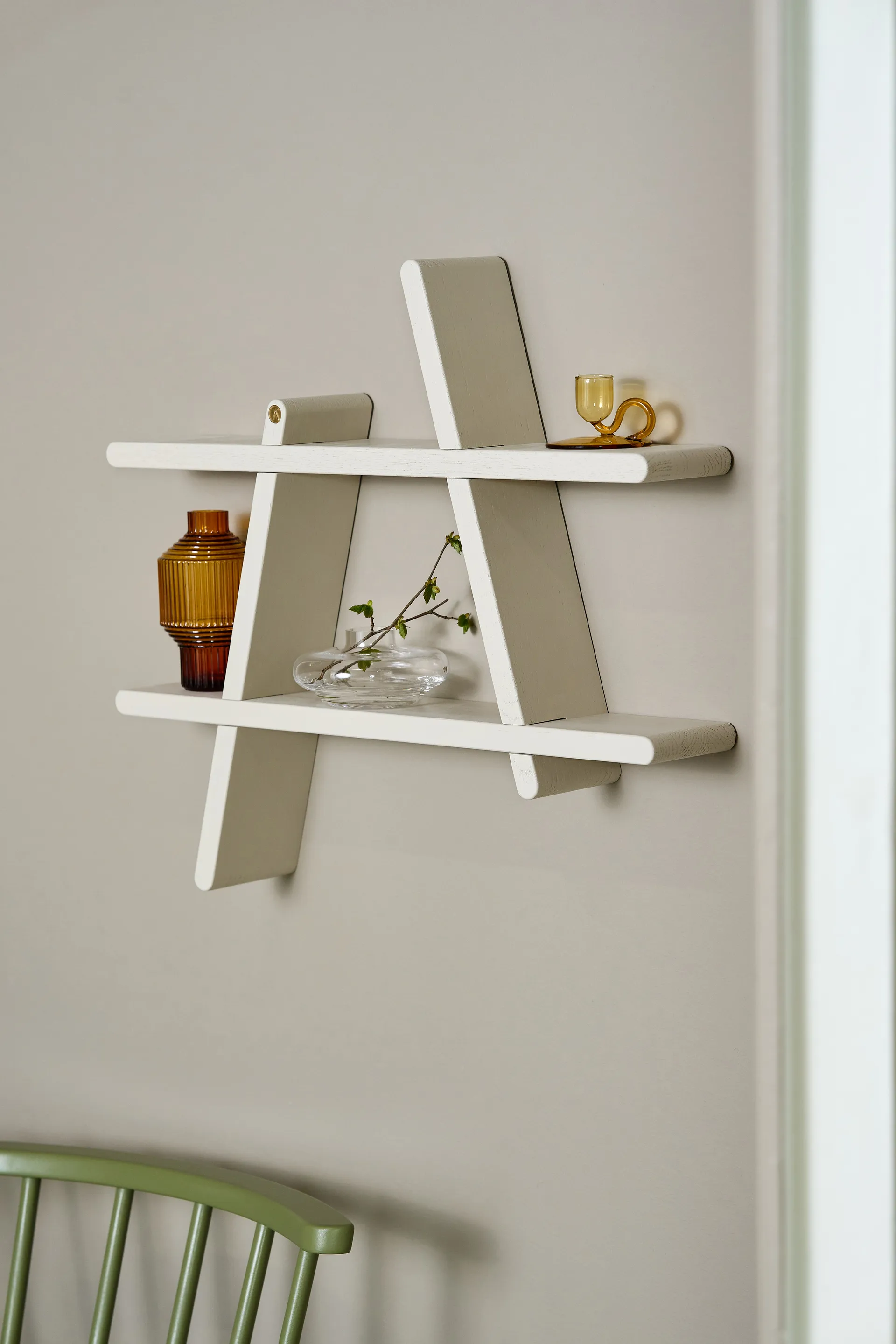 A-Shelf ράφι τοίχου Special Edition, Light beige M 52x9x46 cm Andersen Furniture