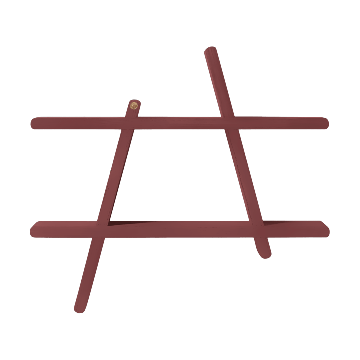 A-Shelf ράφι τοίχου Special Edition - Wine red M 52x9x46 cm - Andersen Furniture