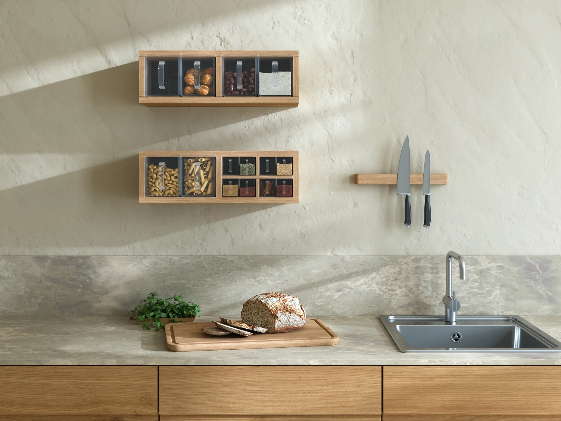 Andersen μαγνητική ταινία 32 εκ, Oak Andersen Furniture