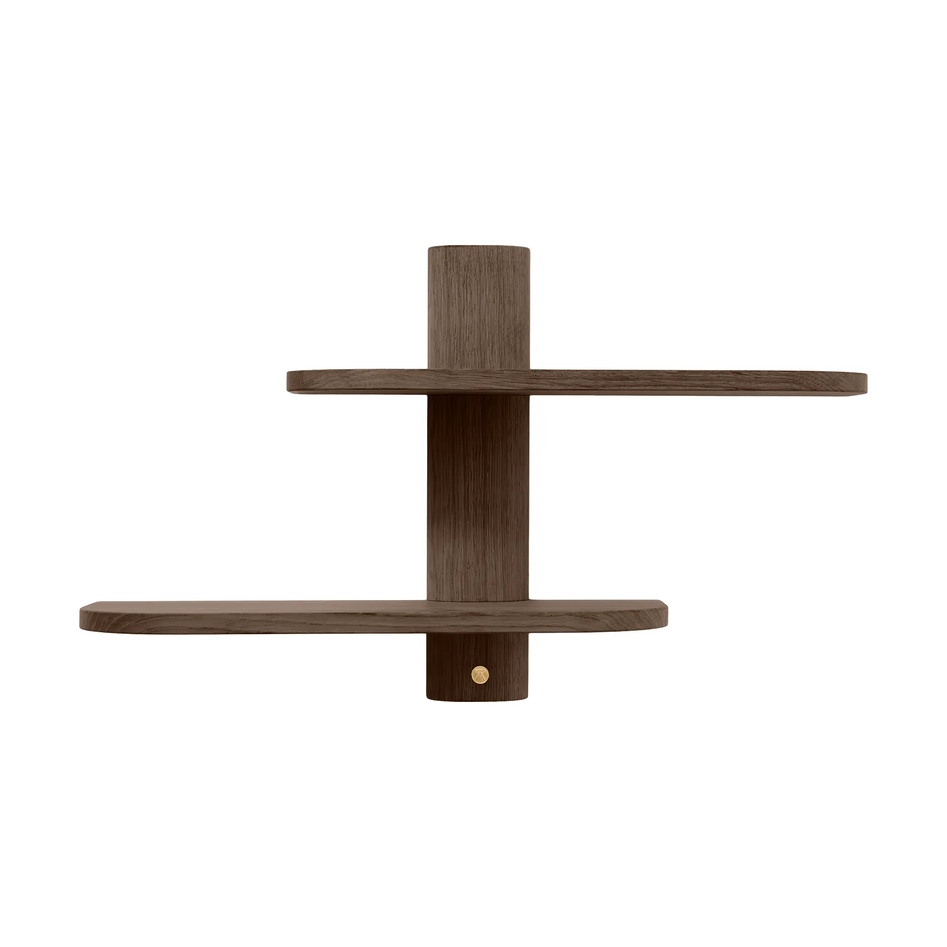 Bend ραφιέρα τοίχου, Smoked Oiled Oak, 50x18x40 cm Andersen Furniture