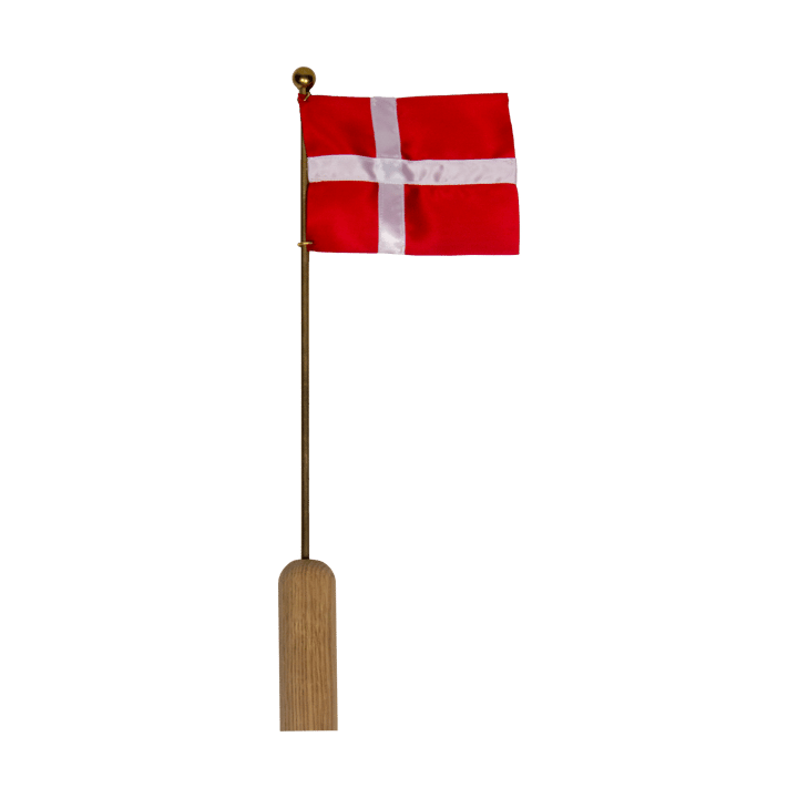 Celebrating Denmark σημαιάκι τραπεζιού 40 εκ - Oak-brass - Andersen Furniture