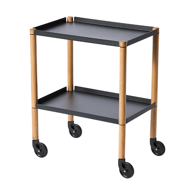 Connect τραπέζι, Λαδωμένη δρυς, μαύρο μέταλλο Andersen Furniture