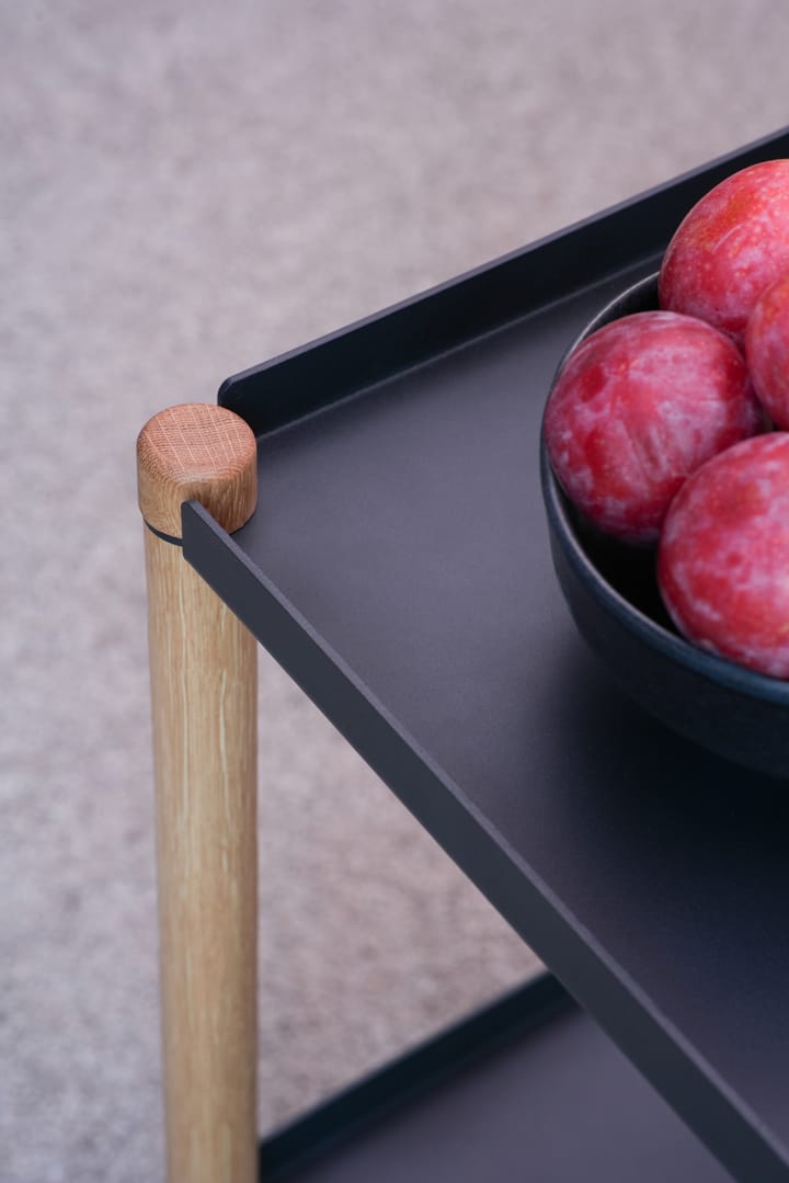 Connect τραπέζι, Λαδωμένη δρυς, μαύρο μέταλλο Andersen Furniture