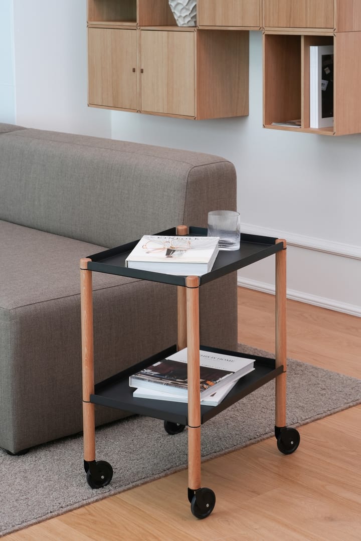 Connect τραπέζι, Λαδωμένη δρυς, μαύρο μέταλλο Andersen Furniture