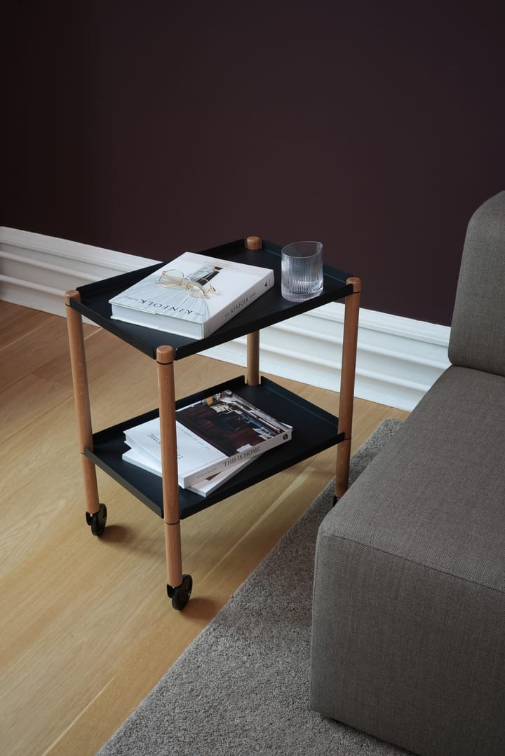 Connect τραπέζι, Λαδωμένη δρυς, μαύρο μέταλλο Andersen Furniture