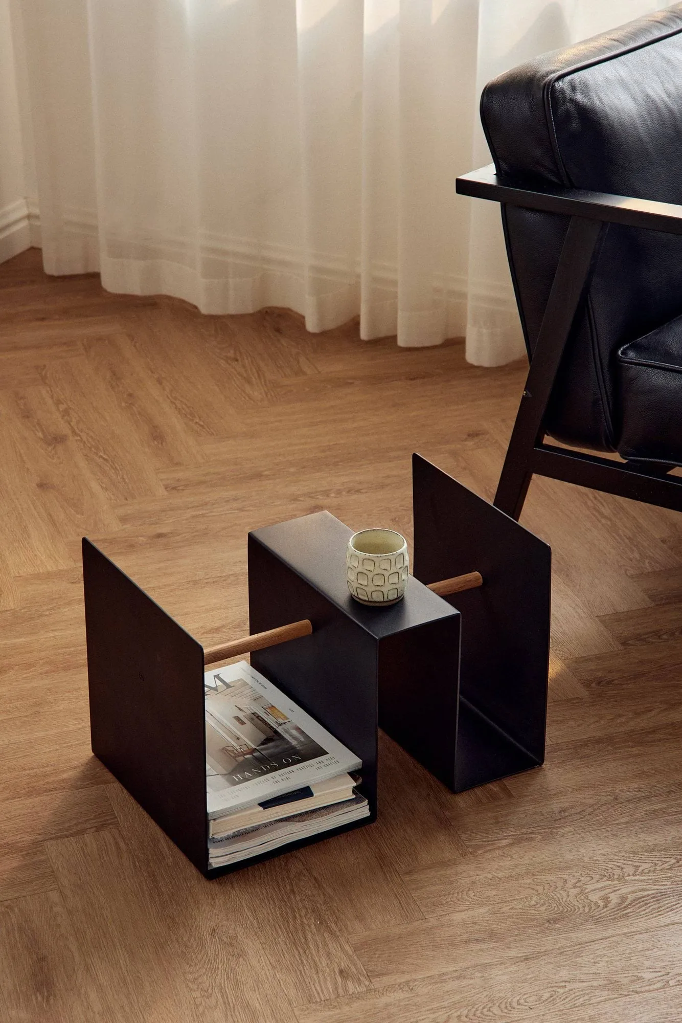 Edge τραπεζάκι πλευρικό, Black (μαύρο) Andersen Furniture