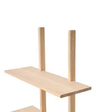 Essence ραφιέρα τοίχου - Oak, 70x25x140 cm - Andersen Furniture