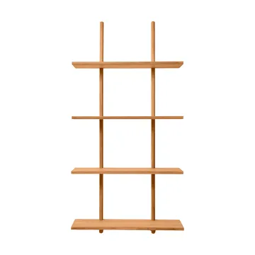 Essence ραφιέρα τοίχου - Oiled Nature Oak, 70x25x140 cm - Andersen Furniture