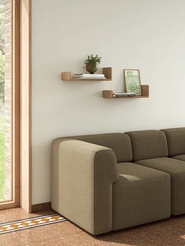 Level ραφιέρα τοίχου - Oak, 55x18x9 cm - Andersen Furniture