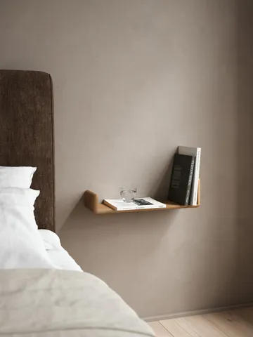 Level ραφιέρα τοίχου - Oiled Nature Oak, 55x18x9 cm - Andersen Furniture