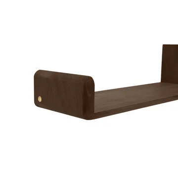 Level ραφιέρα τοίχου - Smoked Oiled Oak, 55x18x9 cm - Andersen Furniture