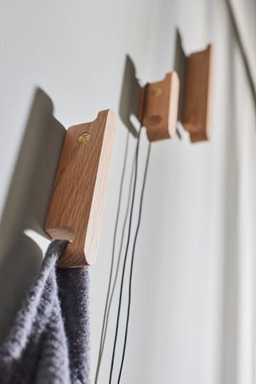 Σετ γάντζων Multi Hooks 3 τεμαχίων - Oak - Andersen Furniture