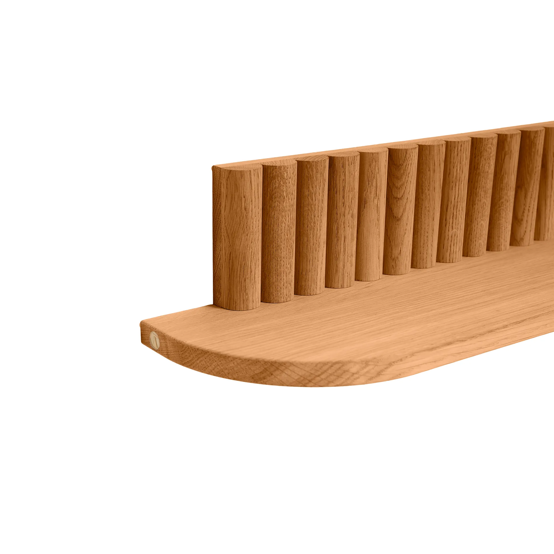 Pillar ραφιέρα τοίχου, Oiled Nature Oak, 78x15x12 cm Andersen Furniture