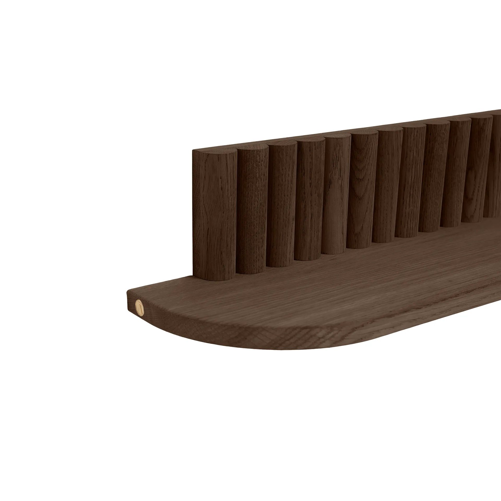 Pillar ραφιέρα τοίχου, Smoked Oiled Oak, 78x15x12 cm Andersen Furniture