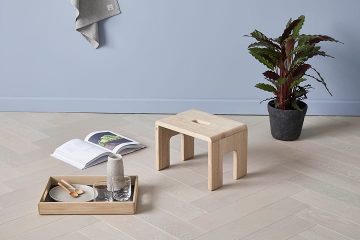 Reach σκαμπό 35x25x25 εκ, Oak Andersen Furniture