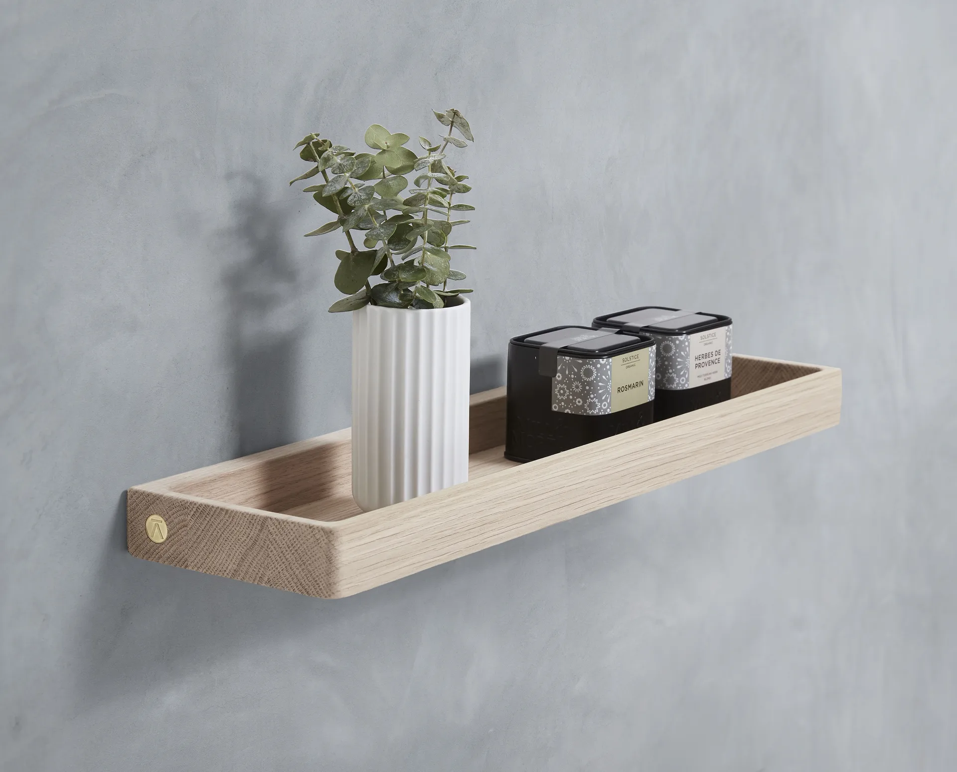 Shelf 10 ράφι τοίχου 32 εκ, Lacquered oak Andersen Furniture