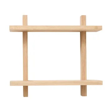 Treat διπλό ράφι τοίχου - Oak, 34x12x34 cm - Andersen Furniture